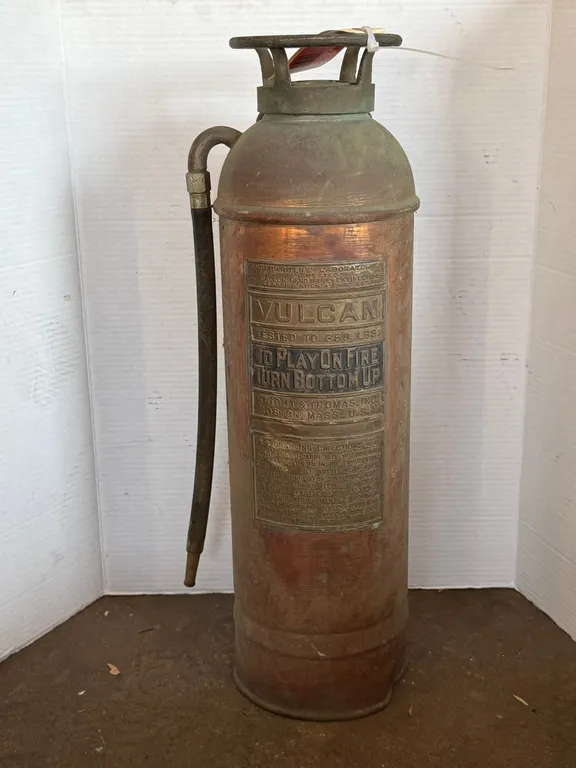 Vintage Vulcan Fire Extinguisher