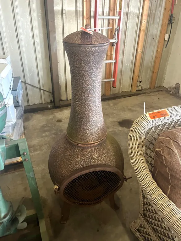 53" Fire Pit with Chimney