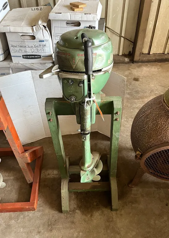 Classic Johnson Seahorse 3hp Boat Motor