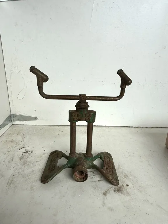 Vintage Brass Rain King Sprinkler