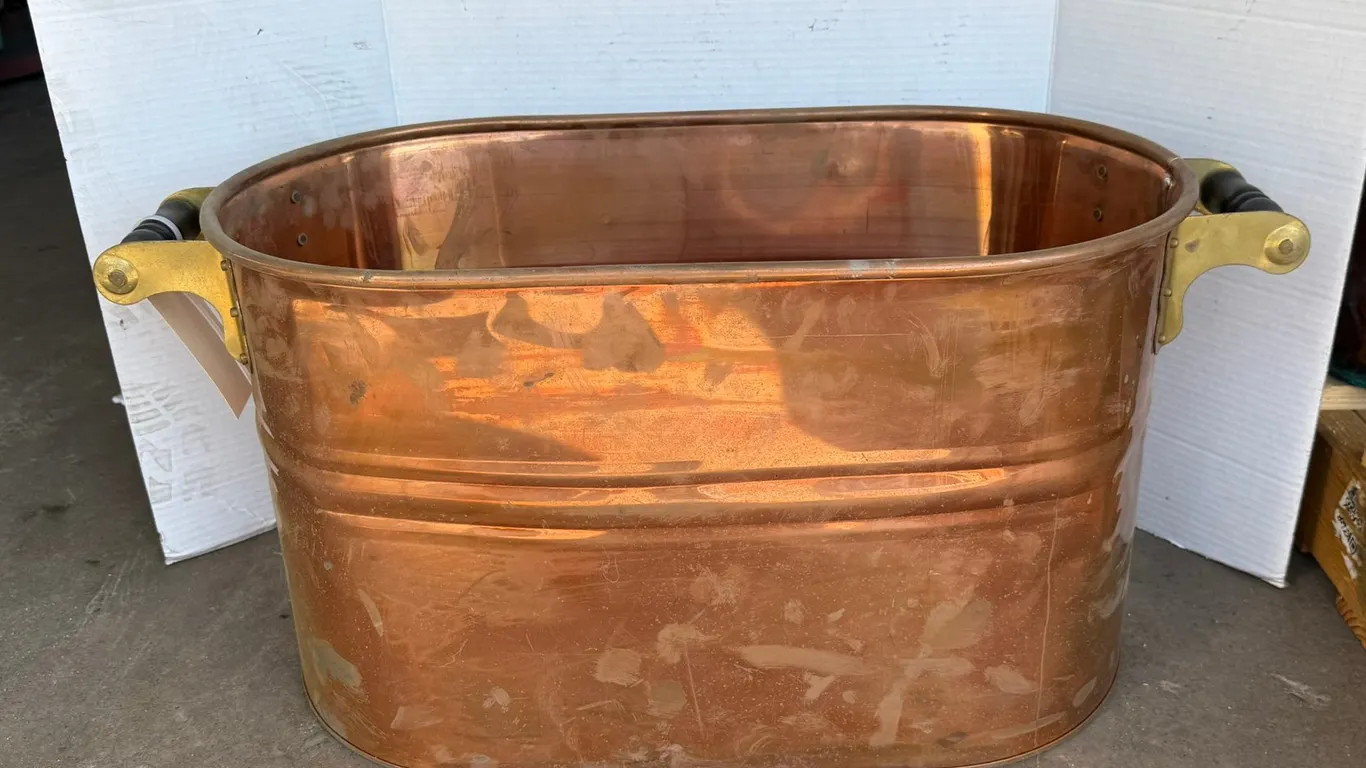 Vintage Copper Wash Tub