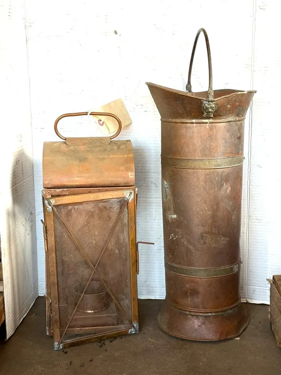 Lantern Case and 20" Tall Decorative Umbrella Holder