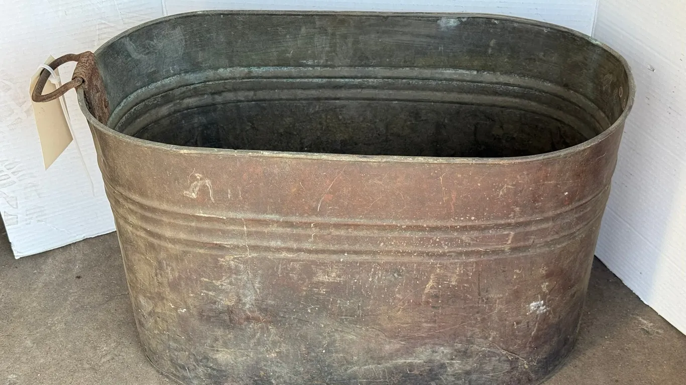 Vintage Copper Wash Tub
