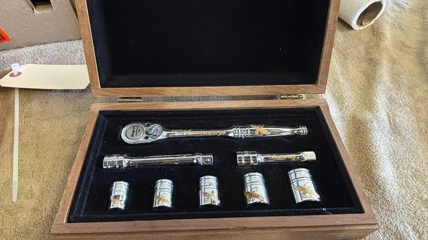 70Th Anniversary Snap- On Eagle Socket Set