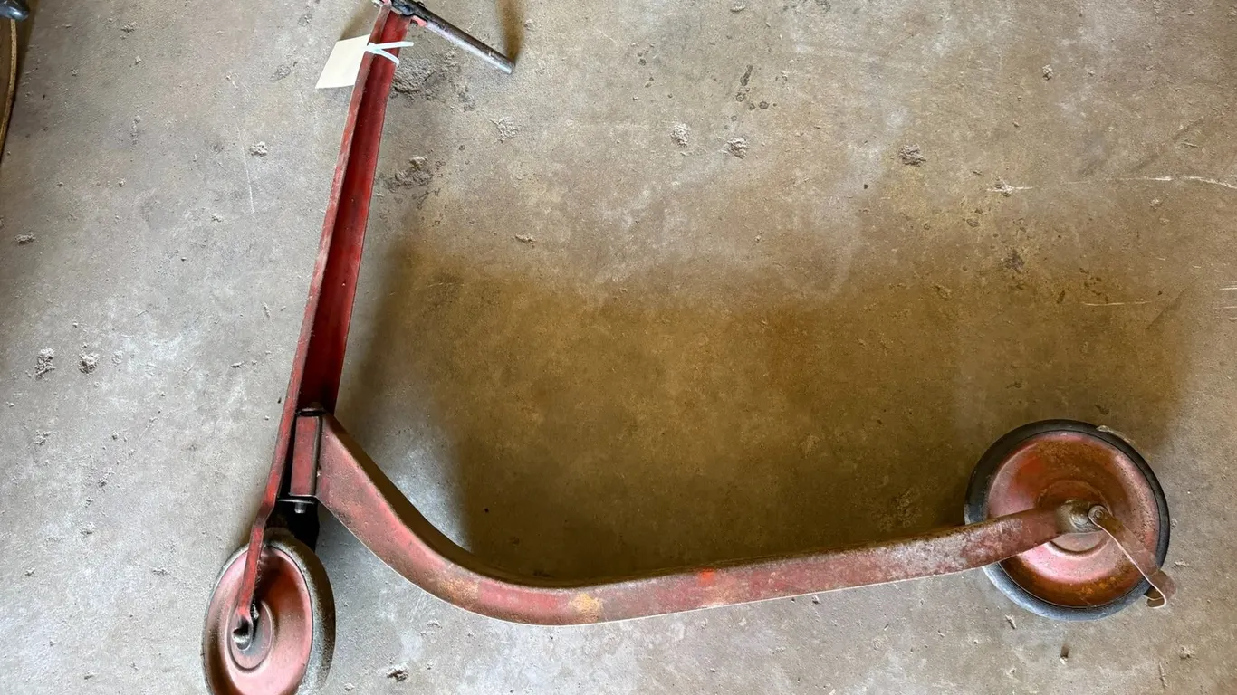 Vintage Metal Scooter
