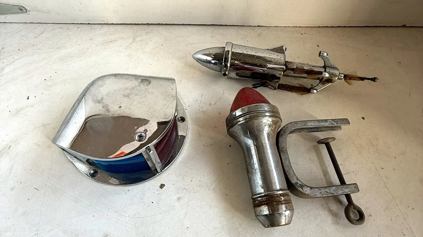 (3) Vintage Boat Lights