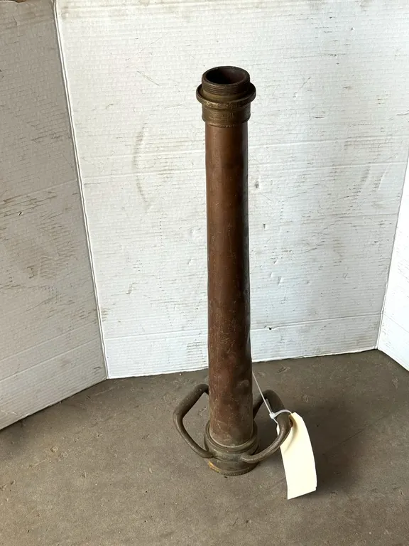 Vintage Brass 25 3/4" Fire Truck Nozzle