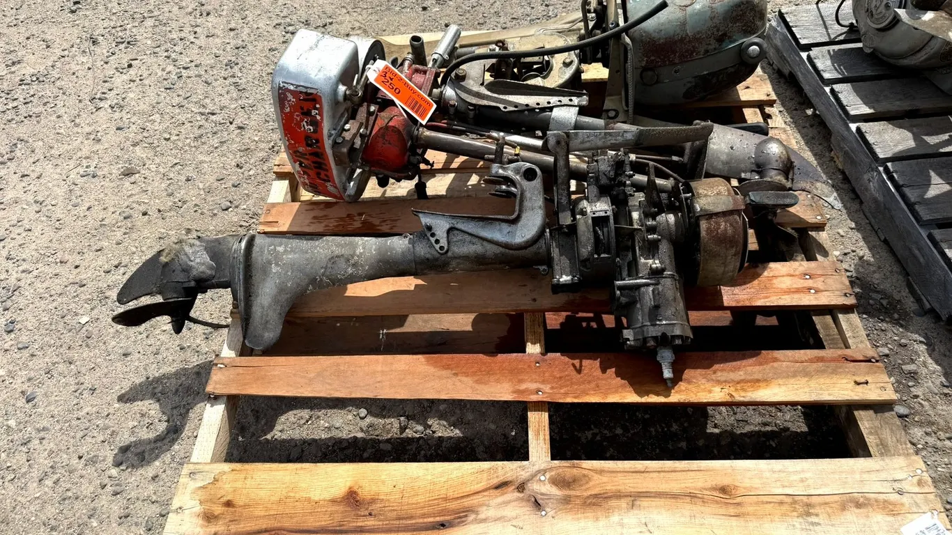 (3) Vintage Boat Motors (1930-1970)