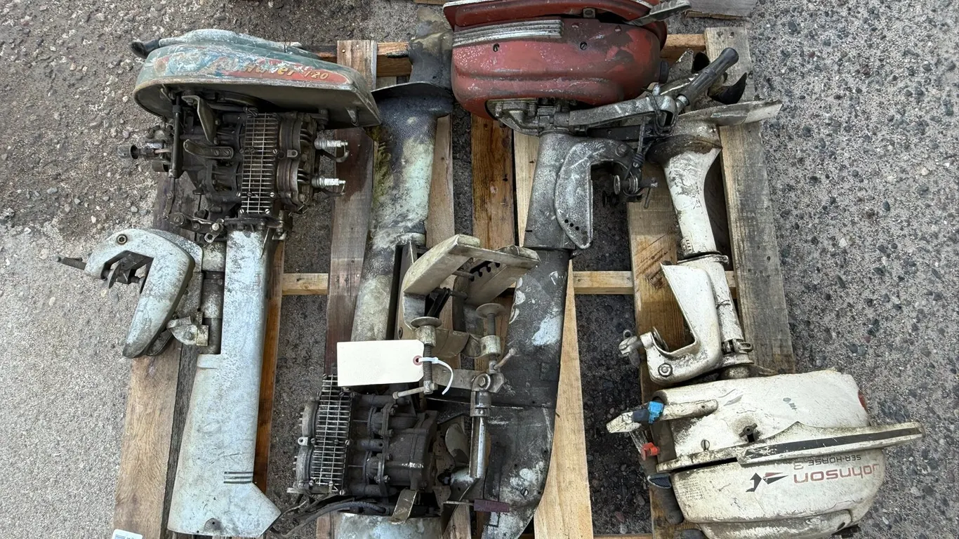 (4) Vintage Boat Motors (1930-1970)