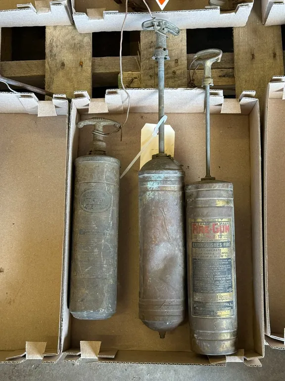 (3) Vintage Fire Gun