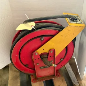 Red Graco Hose Reel