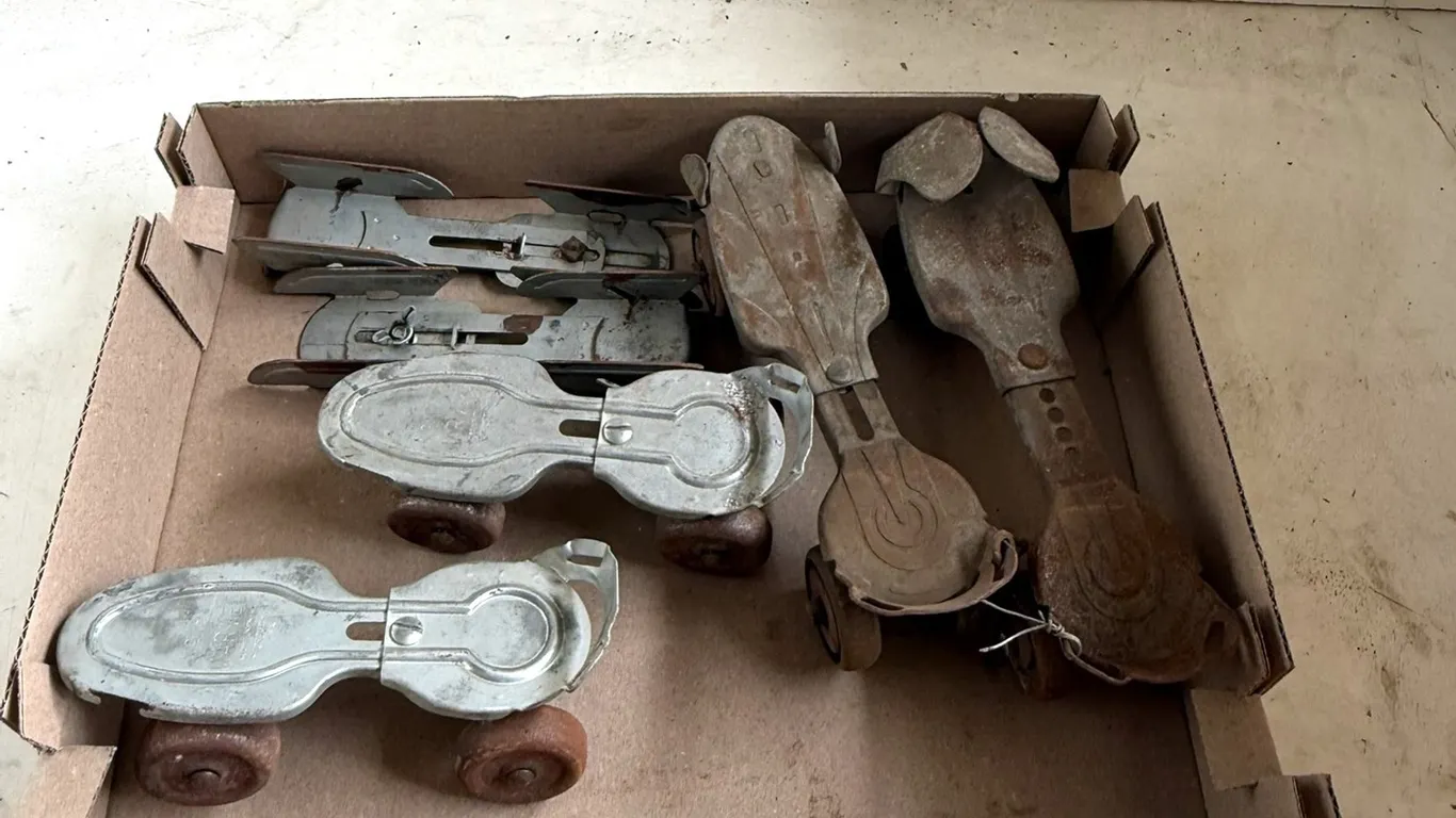 (2) Vintage Roller Skates