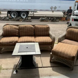 Outdoor Furniture and Fire Pit
