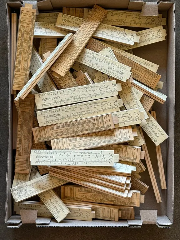 Box of Direct Finder Electrical Gauges