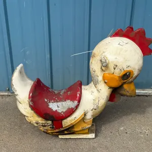 Vintage Saddle Mates Rooster Playground Equipment