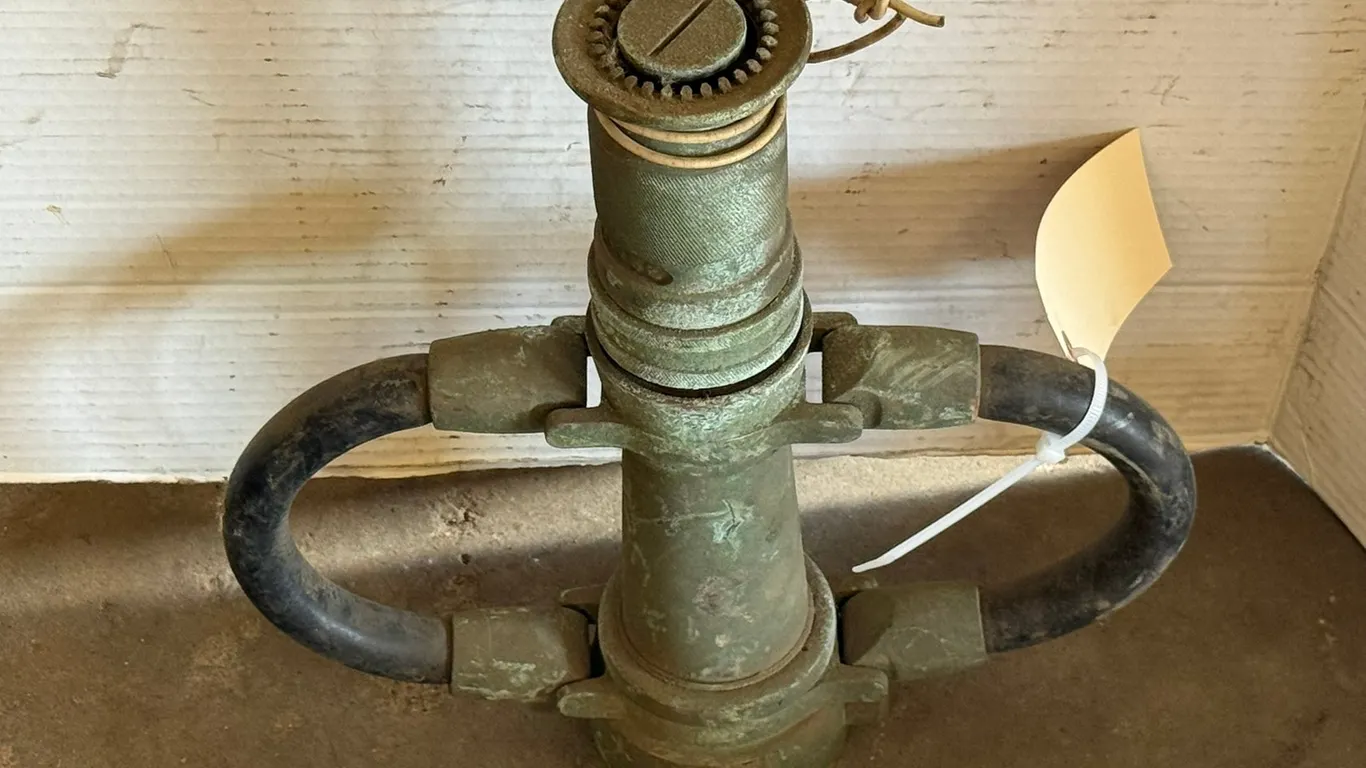 Vintage Fire Truck Nozzle
