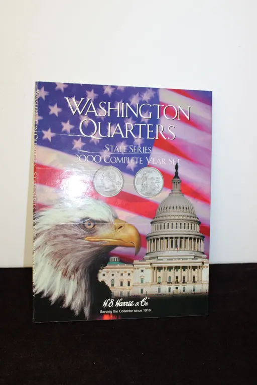 H.E. Harris Washington State Quarter Album