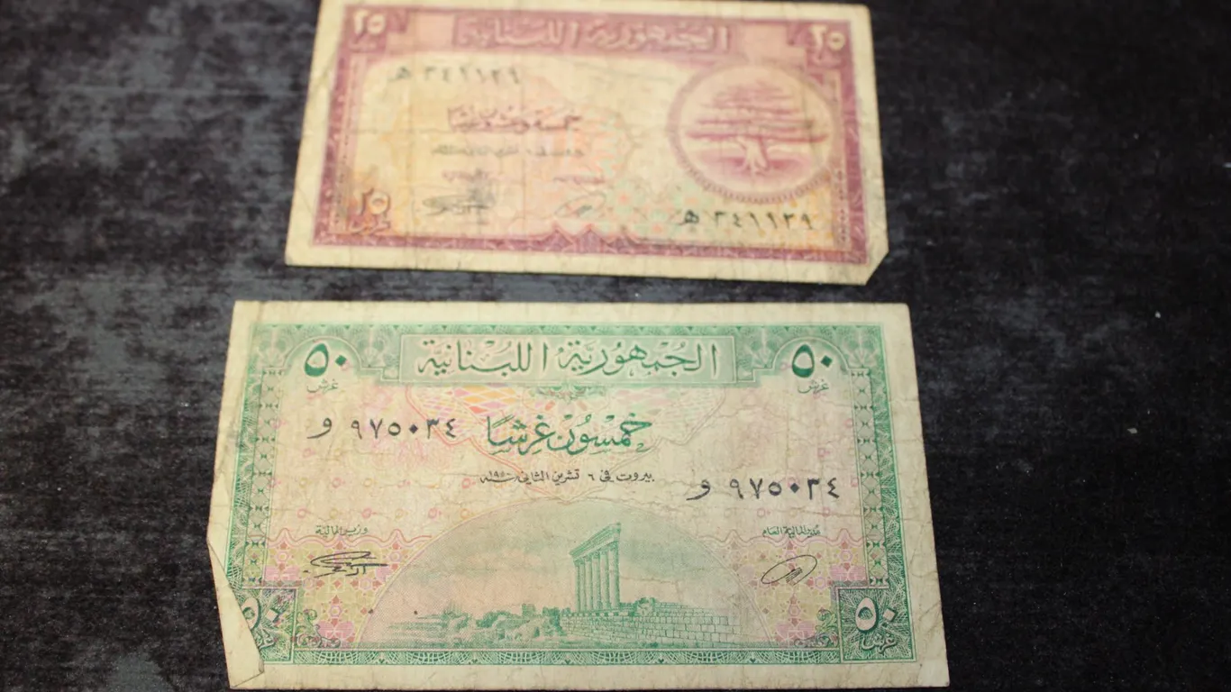 Lebanese Currency Collection