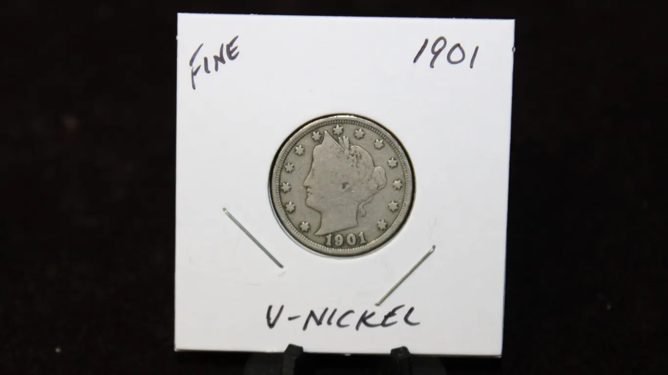 1901 U.S. Liberty Head V-Nickel