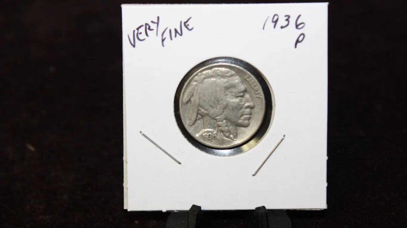 1936-D U.S. Buffalo Nickel