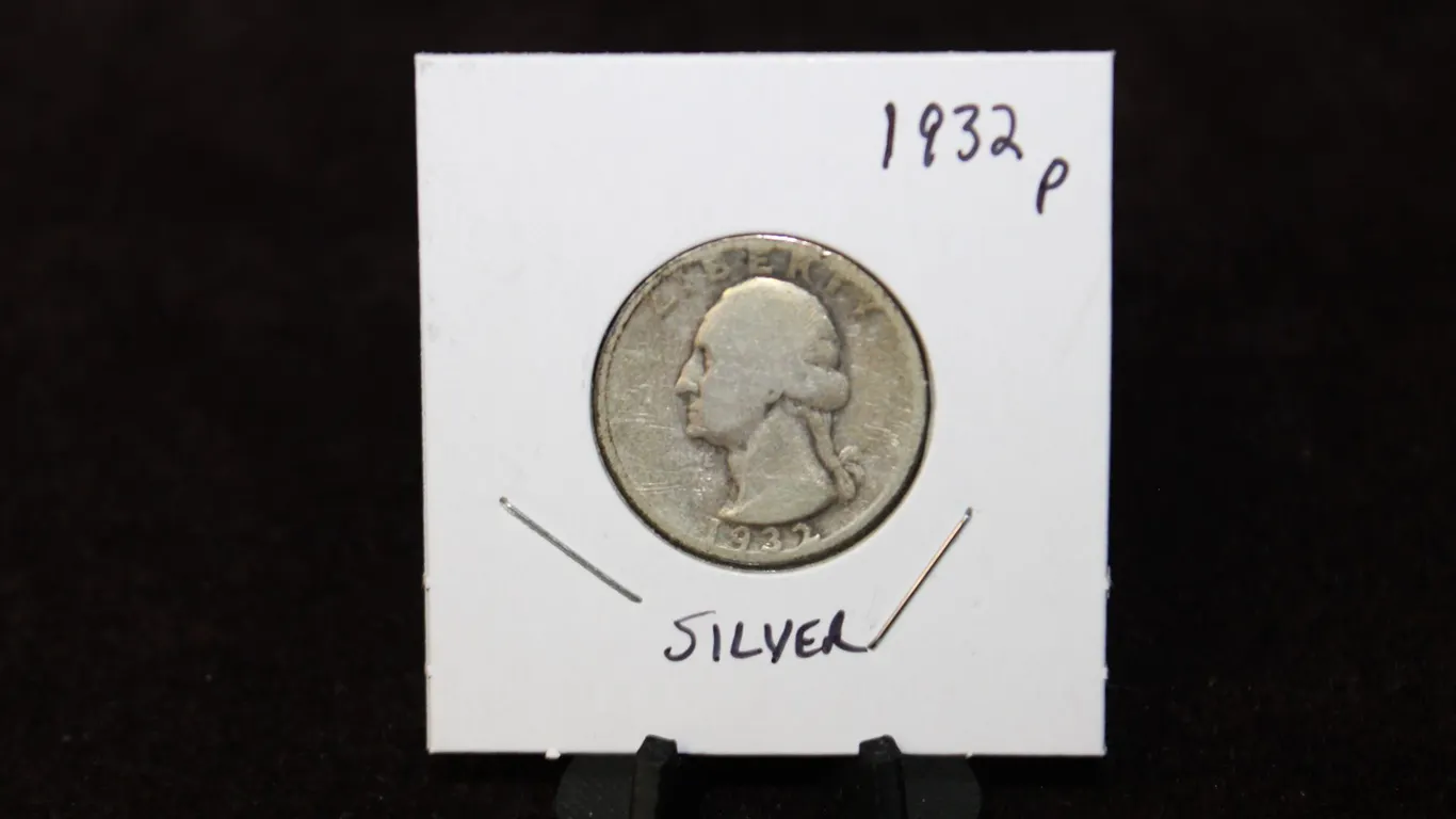 1932-P U.S. Washington Silver Quarter