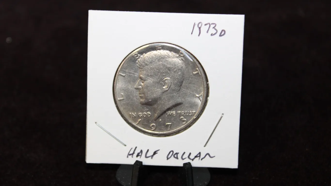 1973-D U.S. Kennedy Half Dollar