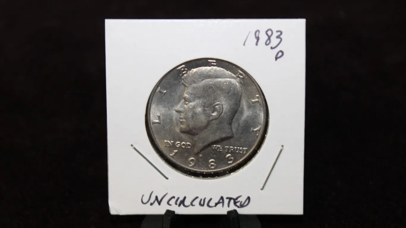 1983-D U.S. Kennedy Half Dollar