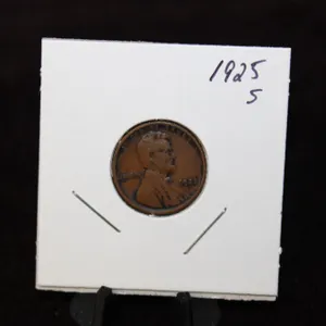 1925-S U.S. Lincoln Wheat Cent