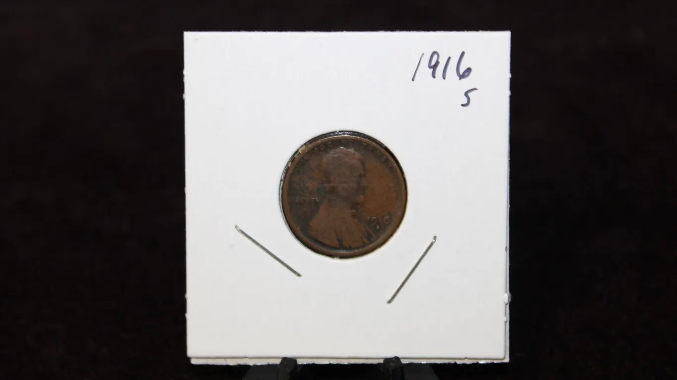 1916-S U.S. Lincoln Wheat Cent