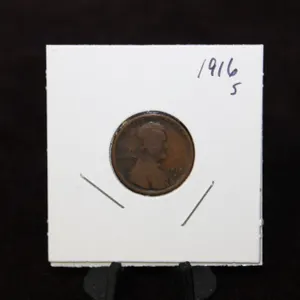 1916-S U.S. Lincoln Wheat Cent