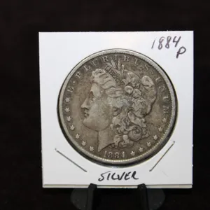 1884-P U.S. Morgan Silver Dollar