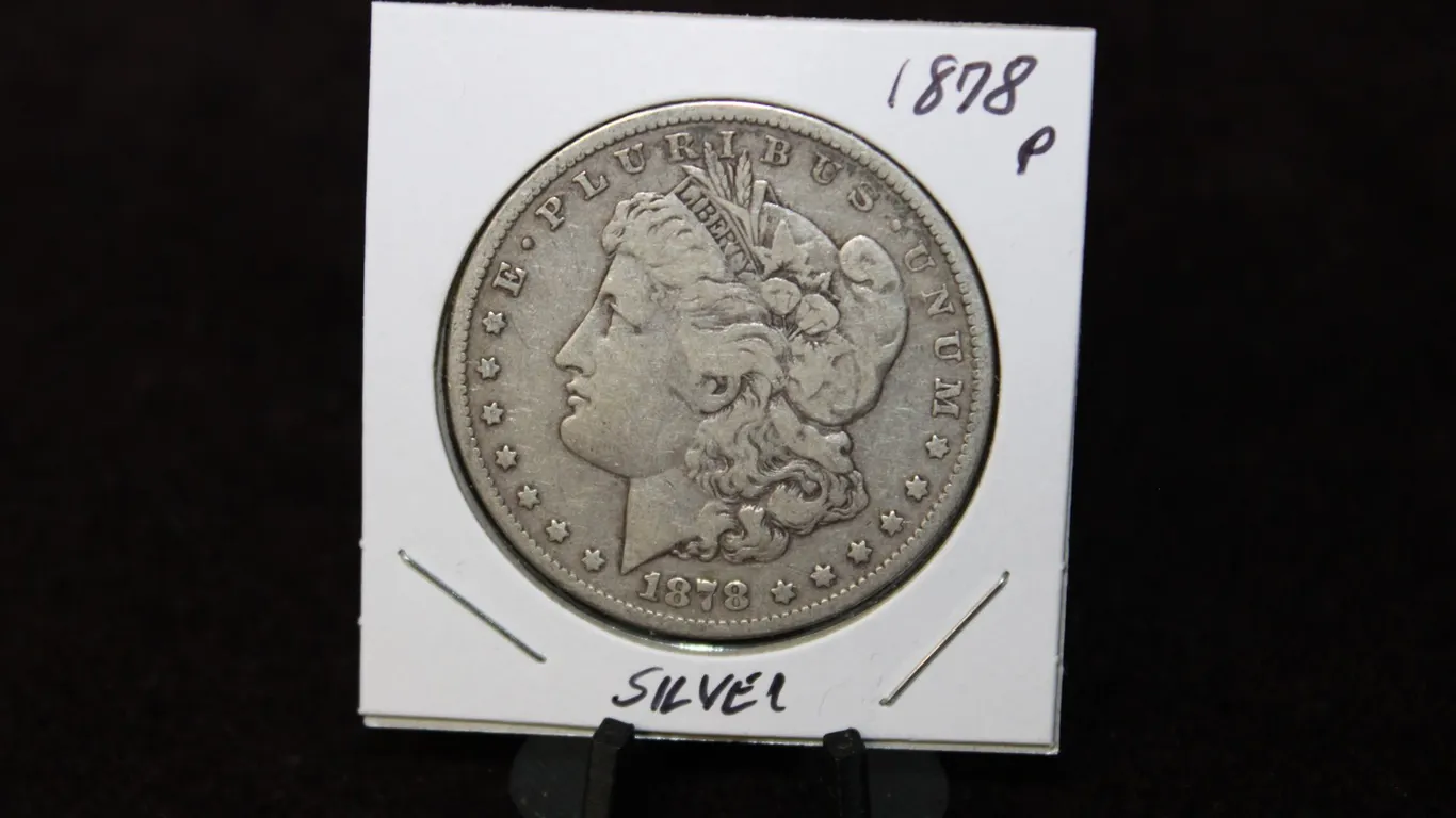 1878-P U.S. Morgan Silver Dollar