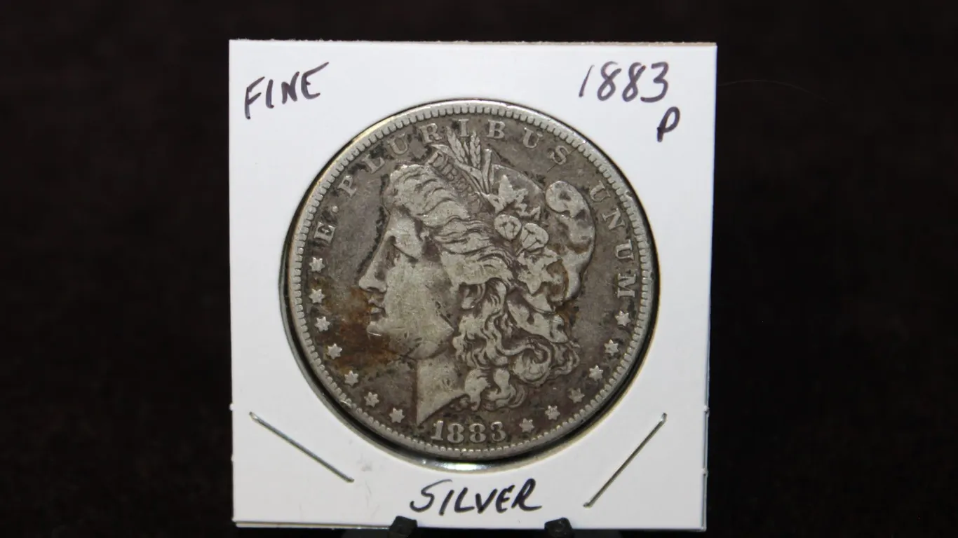 1883-P U.S. Morgan Silver Dollar
