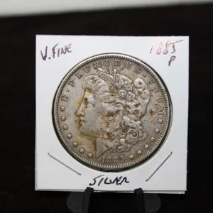 1885-P U.S. Morgan Silver Dollar