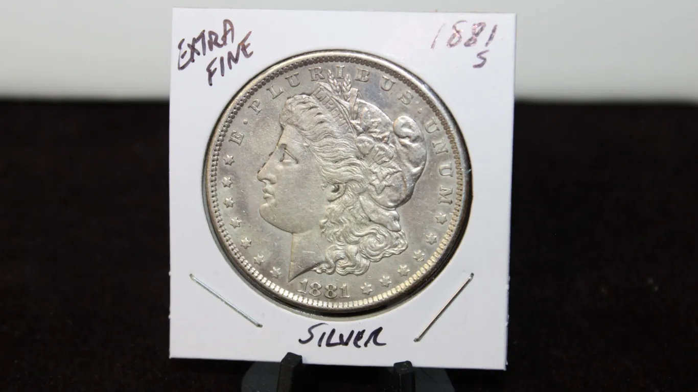 1881-S U.S. Morgan Silver Dollar