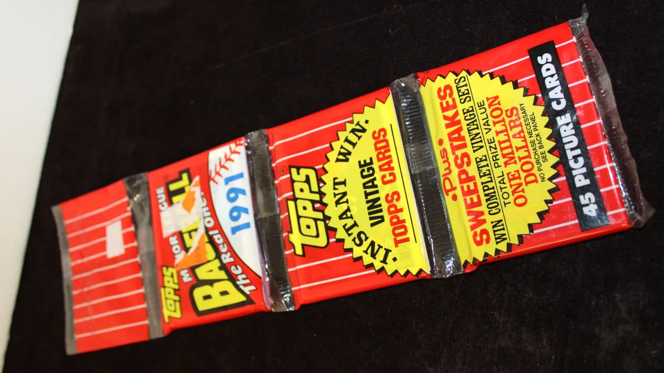 1991 Topps Baseball Card 3-Pack – 45 Cards