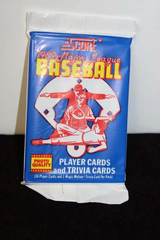 1989 Score Baseball Card Pack – 16 Cards