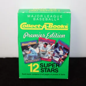 Collect-A-Books Premier Edition Baseball Card Box – 12 Cards