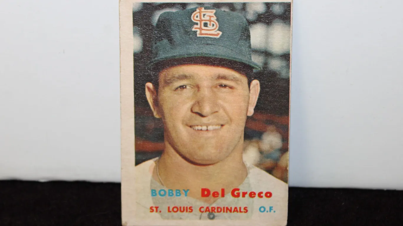 1957 Topps Bobby Del Greco Baseball Card