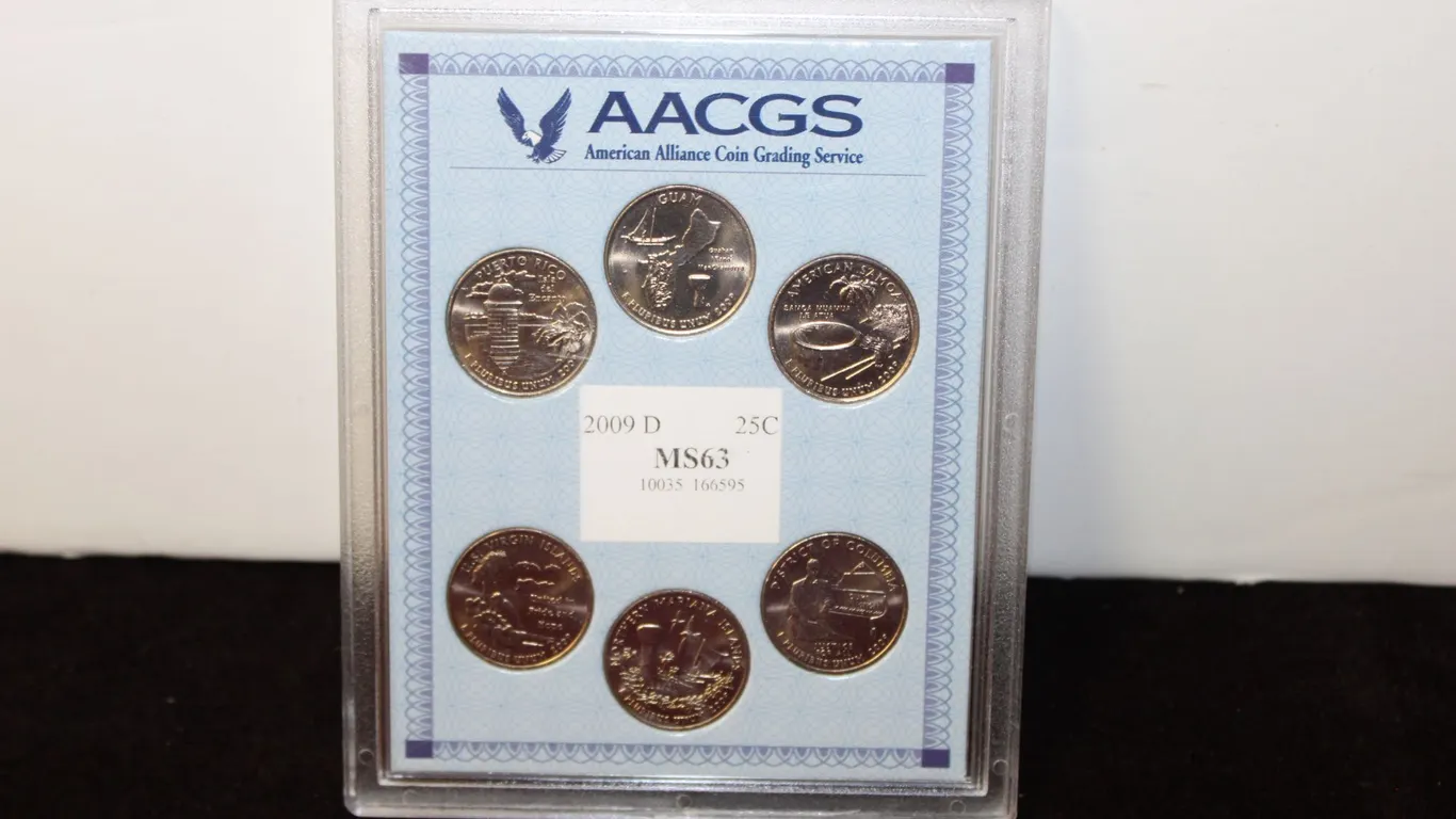 2009-D U.S. Territories Quarter – MS63