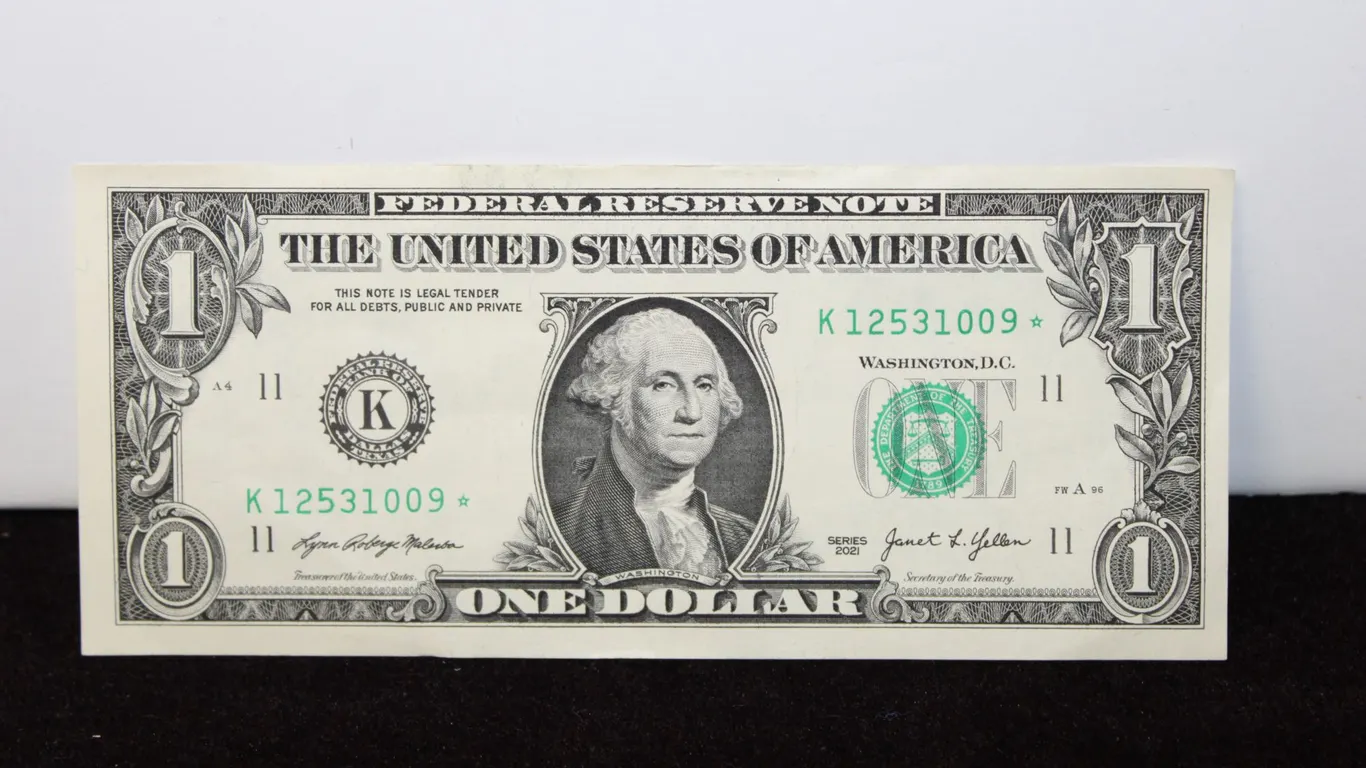 2021 U.S. $1 Federal Reserve Star Note
