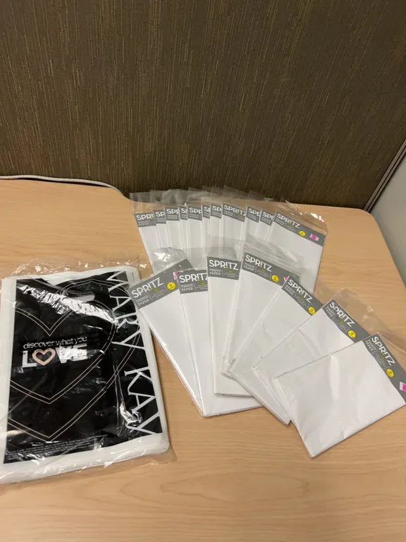 Mary Kay Gift Bags and Spritz White Tissue Paper Packs