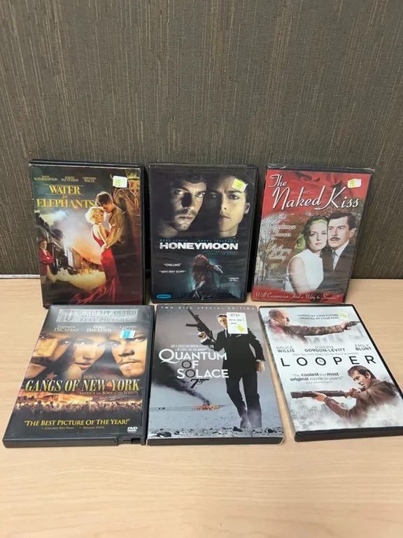6 DVD Movies Including Gangs of New York