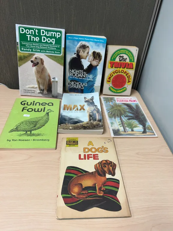 Seven Mixed Genre Books Including A Dog's Life