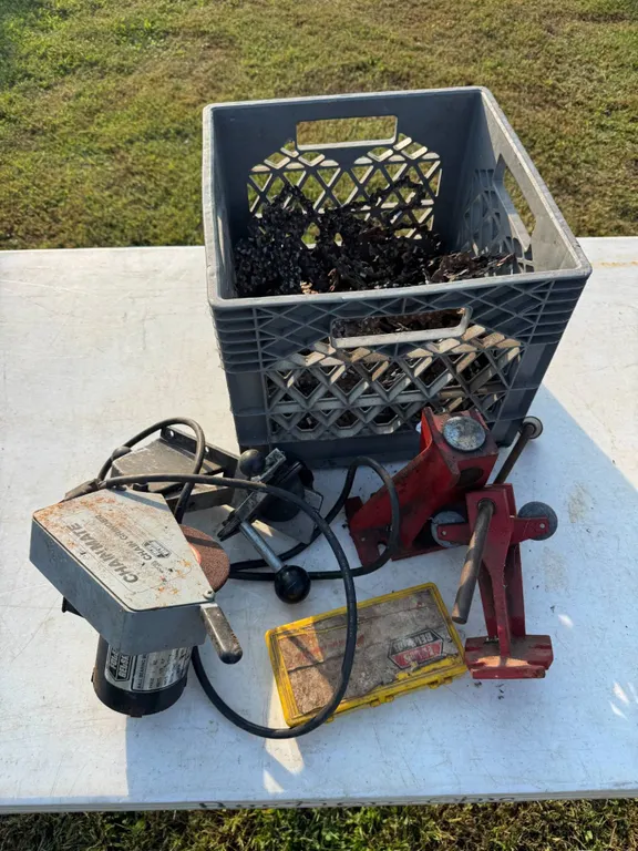 Chainsaw Sharpener and Tools