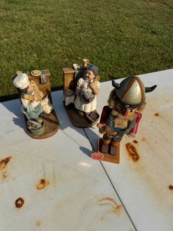 Figurines And Viking Nutcracker