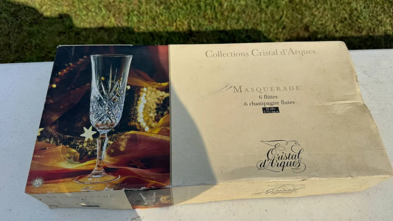 Cristal d'Arques Stemware Set