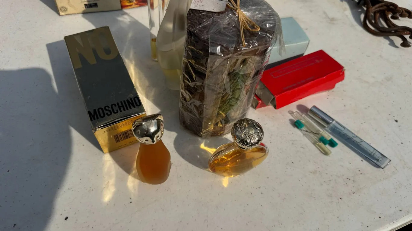 Perfume Bottles and Boxes