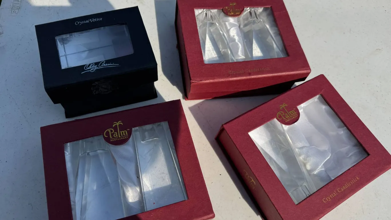 Crystal Candleholders Sets