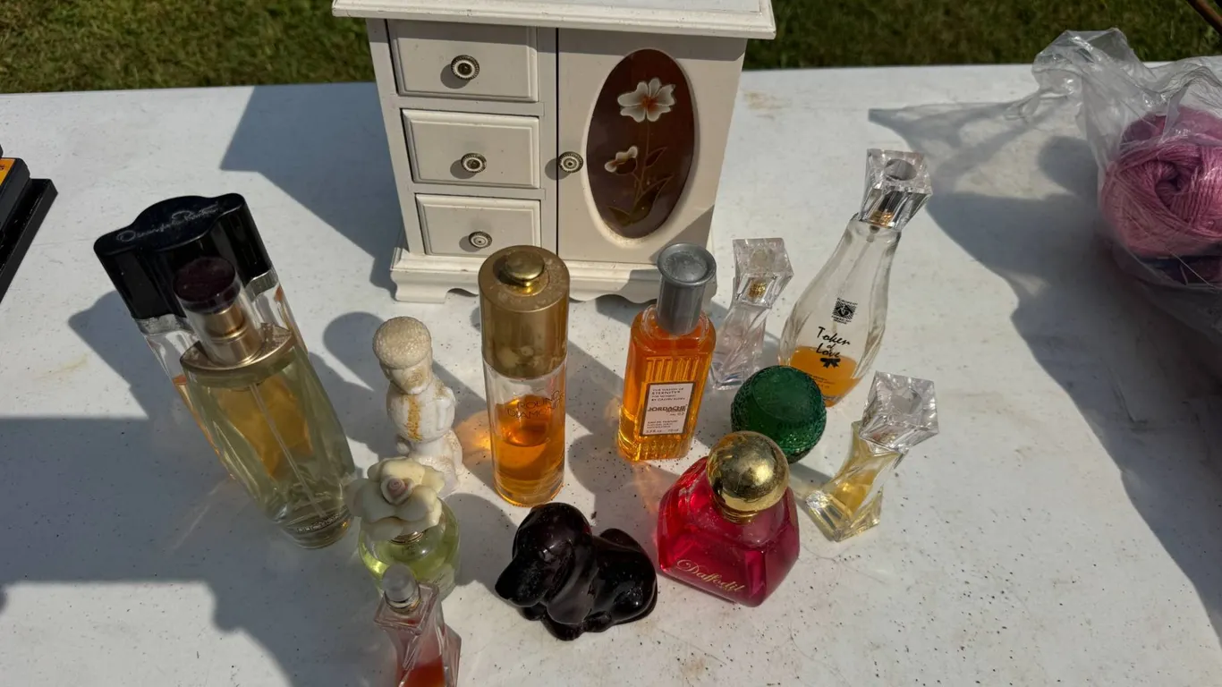 Perfume Bottles With Jewelry Box